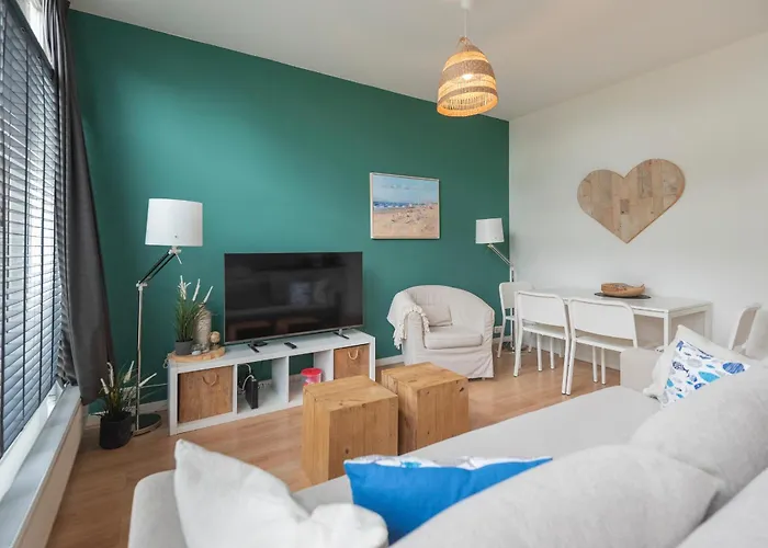 아파트 't Schelpje With Free Parking 잔드보르트